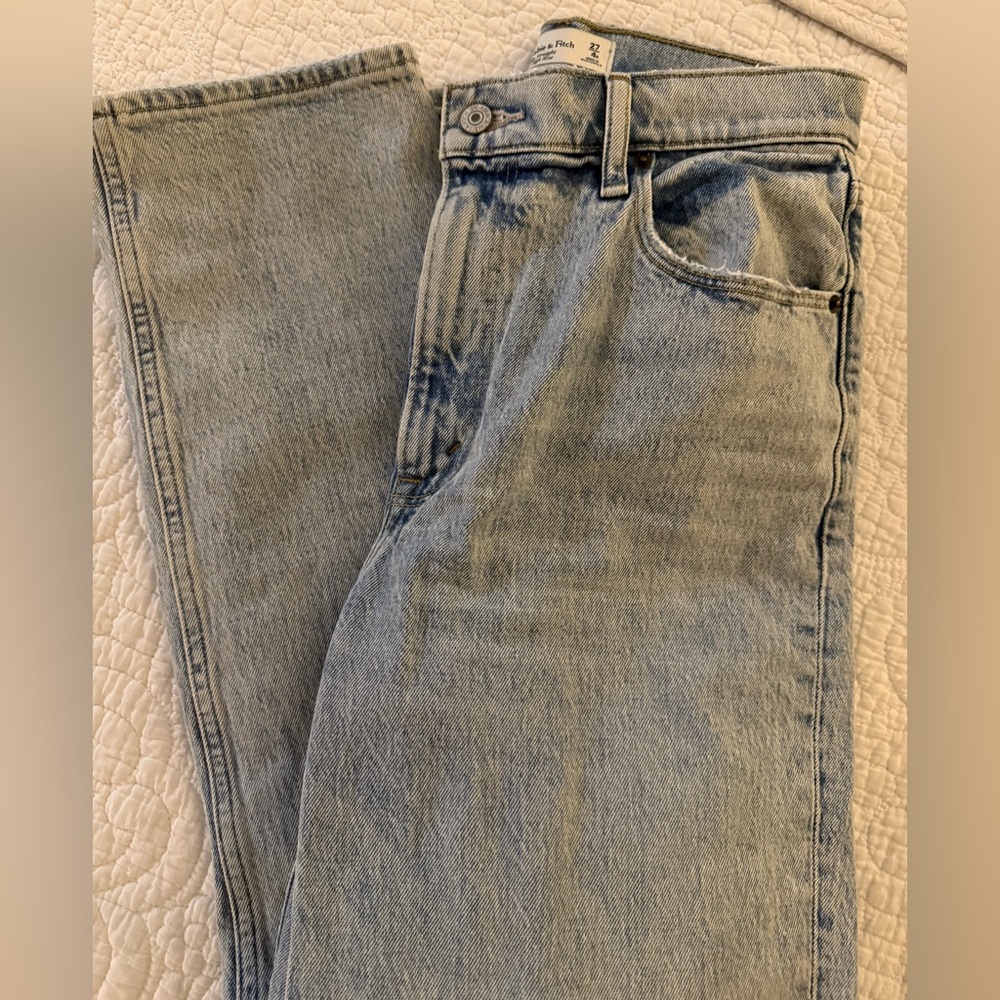 Abercrombie & Fitch Light Blue Denim Jeans
